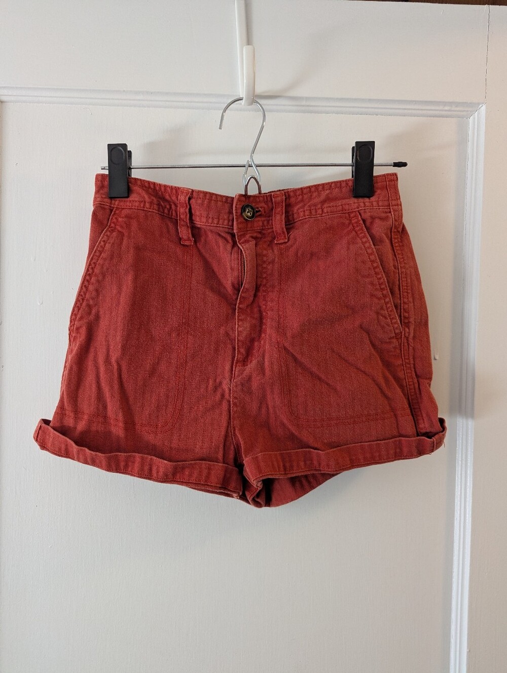 Madewell Camp Shorts Thai Chili Size XS